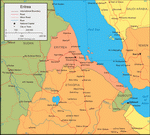 Map of Eritrea