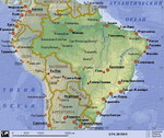 Map of Brazil