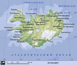 Map of Iceland