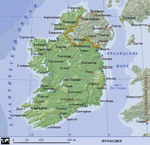 Map of Ireland