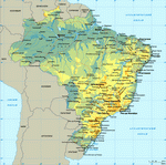 Map of Brazil