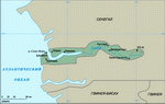 Map of Gambia