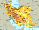 Map of Iran