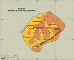 Map of Lesotho