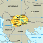 Map of Macedonia