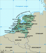 Map of Netherlands