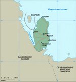 Map of Qatar