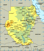 Map of Sudan