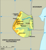 Map of Swaziland