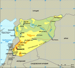 Map of Syria