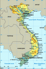 Map of Vietnam