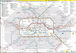 Metro map of Berlin