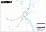 Metro map of Bordeaux