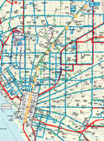 Metro map of Buffalo