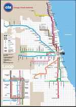Metro Maps Of Chicago Metro Maps Of United States Planetolog Com
