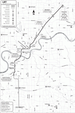 Metro map of Edmonton
