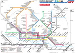 Metro map of Hamburg