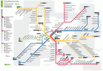 Metro map of Hannover