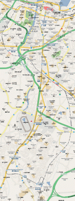 Metro map of Kitakyushu
