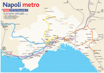 Metro map of Naples