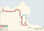 Metro map of Palermo
