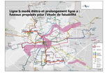 Metro map of Rennes