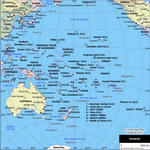 Map of Oceania