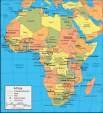 Map of Africa