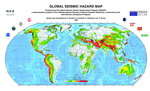 Global seismic hazard map
