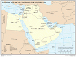 Map of states in Western Asia