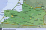 Map of Kaliningrad Oblast