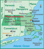 Map of Massachusetts