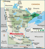 Map of Minnesota