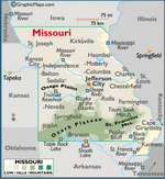 Map of Missouri