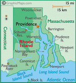 Map of Rhode Island