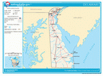 Map of roads of Delaware